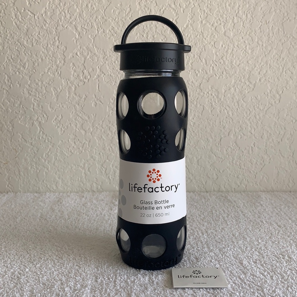 Lifefactory Glass Water Bottle